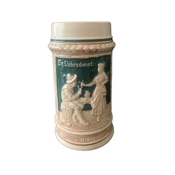 Vintage Thewalt Beer Stein Ein Liebesdienst Experience the Rich History German - Picture 1 of 16